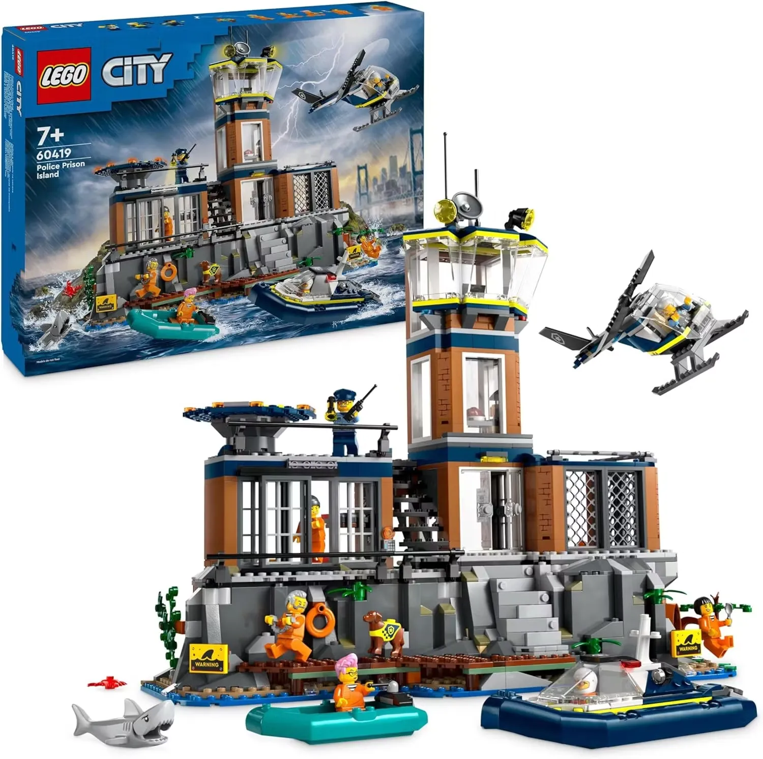 LEGO City 60418 Polisens Fängelseö