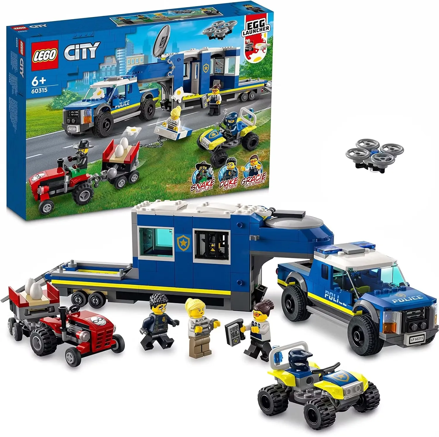 LEGO City Police 60315 Polisens Mobila Kommandofordon