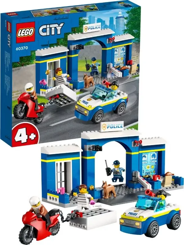 LEGO City Police 60370 Jakt vid Polis Stationen