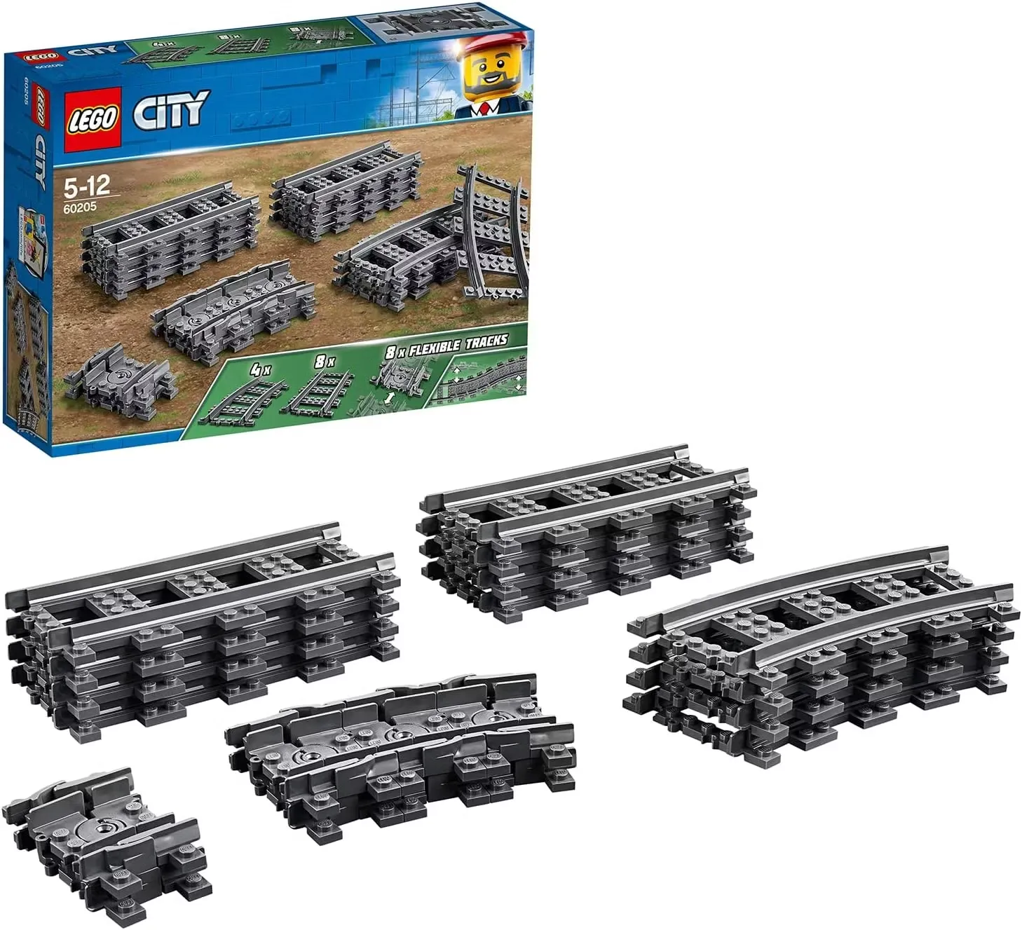 LEGO City Trains 60205 Spår