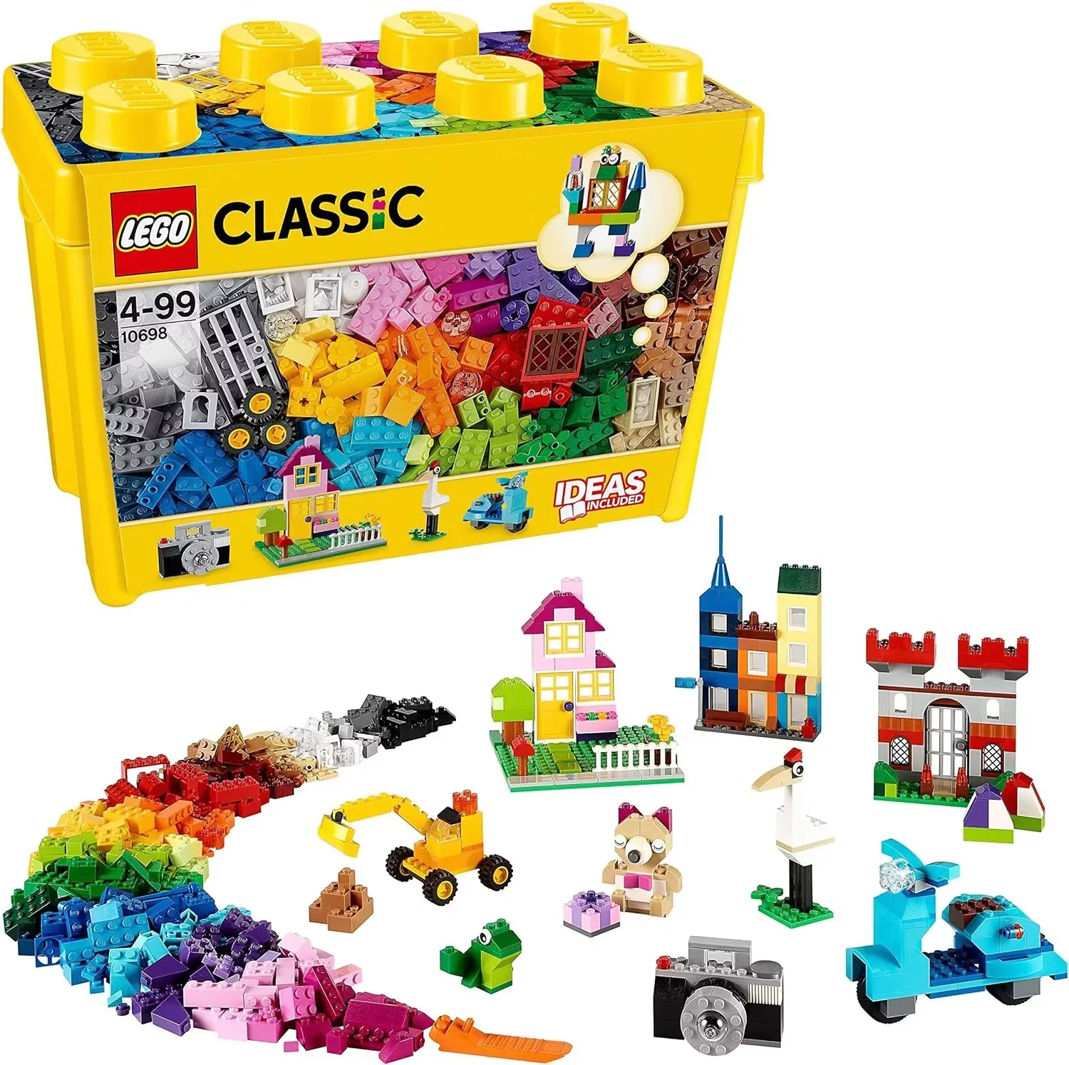 LEGO Classic 10698 Fantasiklosslåda stor
