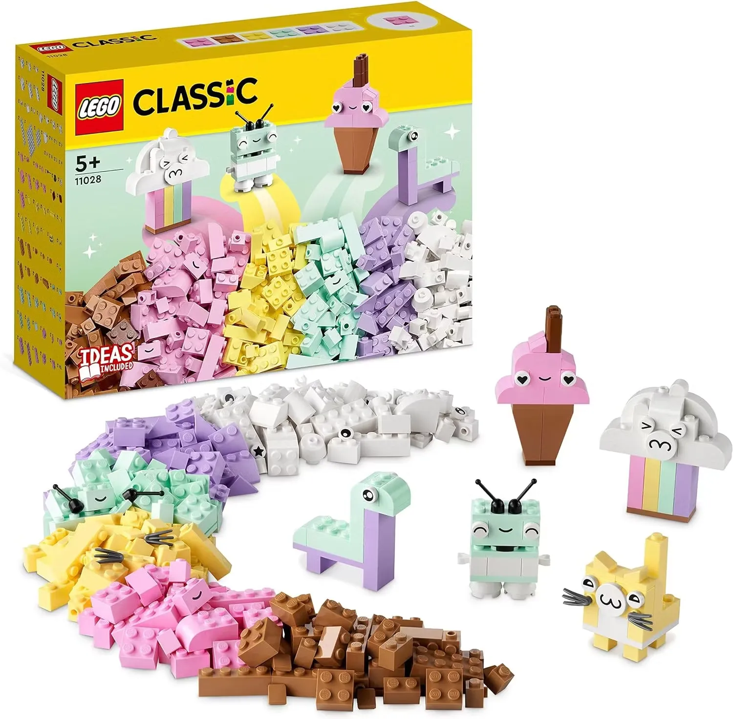 LEGO Classic 11028 Kreativt skoj med pastellfärger