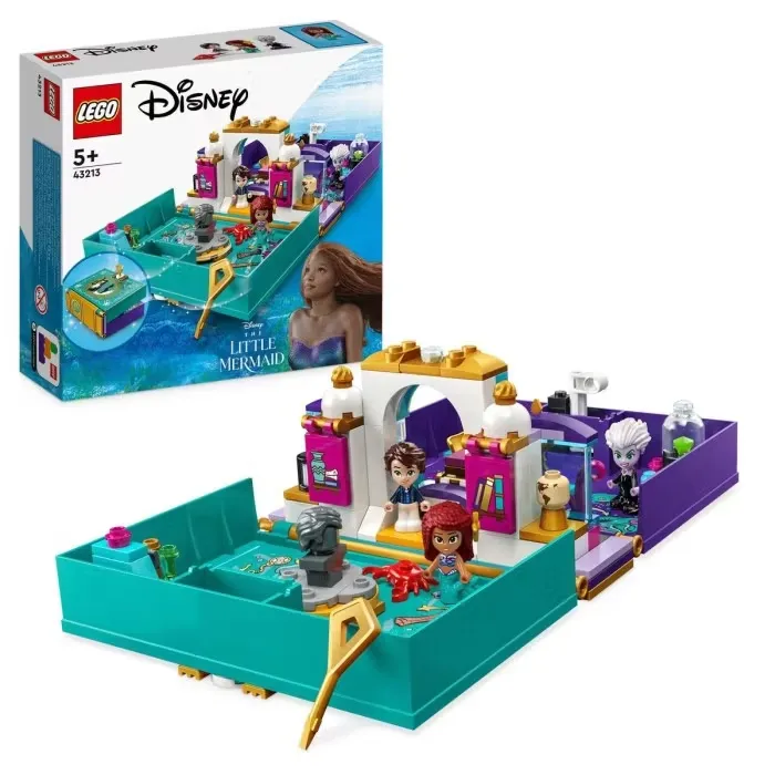 LEGO Disney Princess 43213 Den lilla sjöjungfrun - sagobok