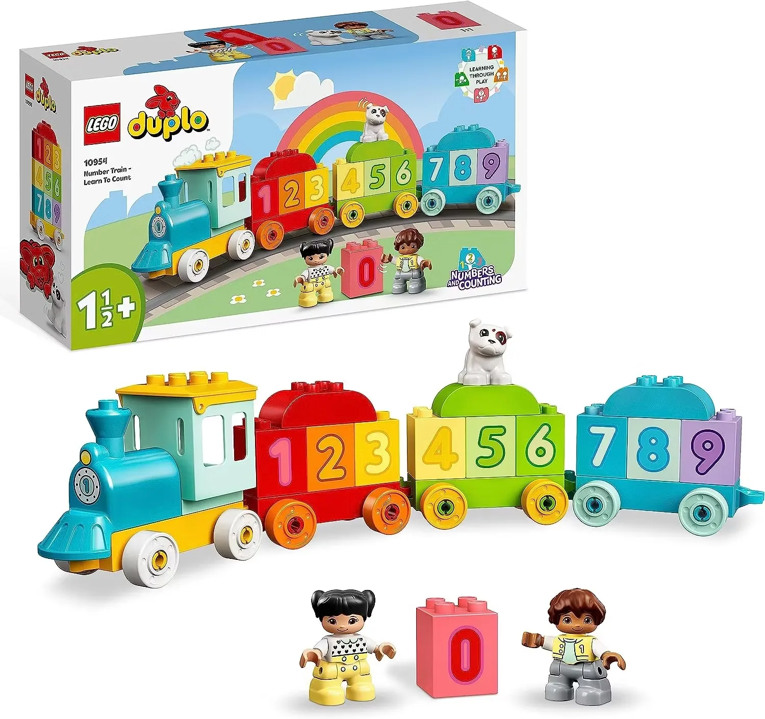 LEGO DUPLO Min första 10954 Siffertåg Lär Dig Räkna