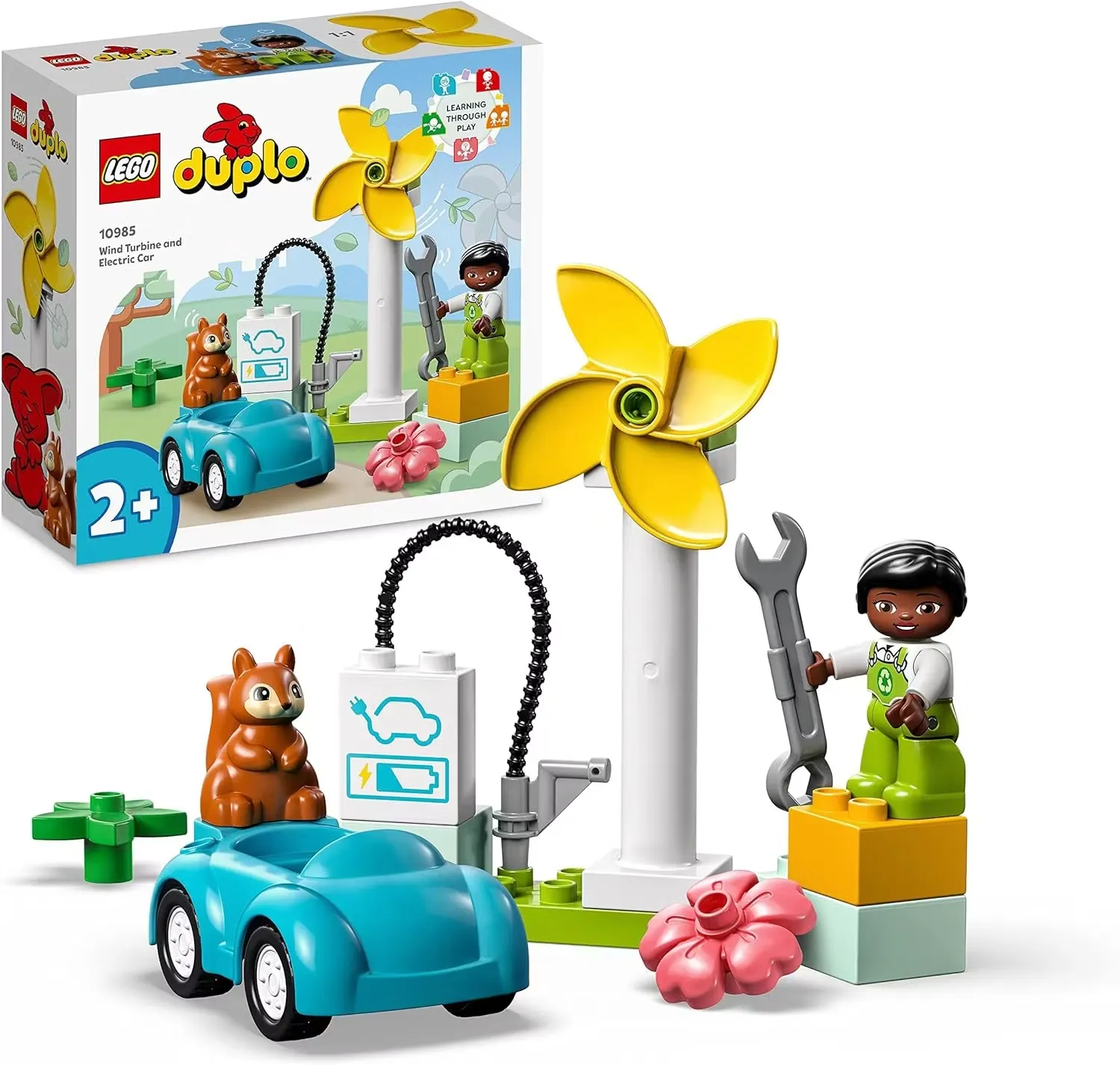 LEGO Duplo Town 10985 Vindkraftverk Och Elbil