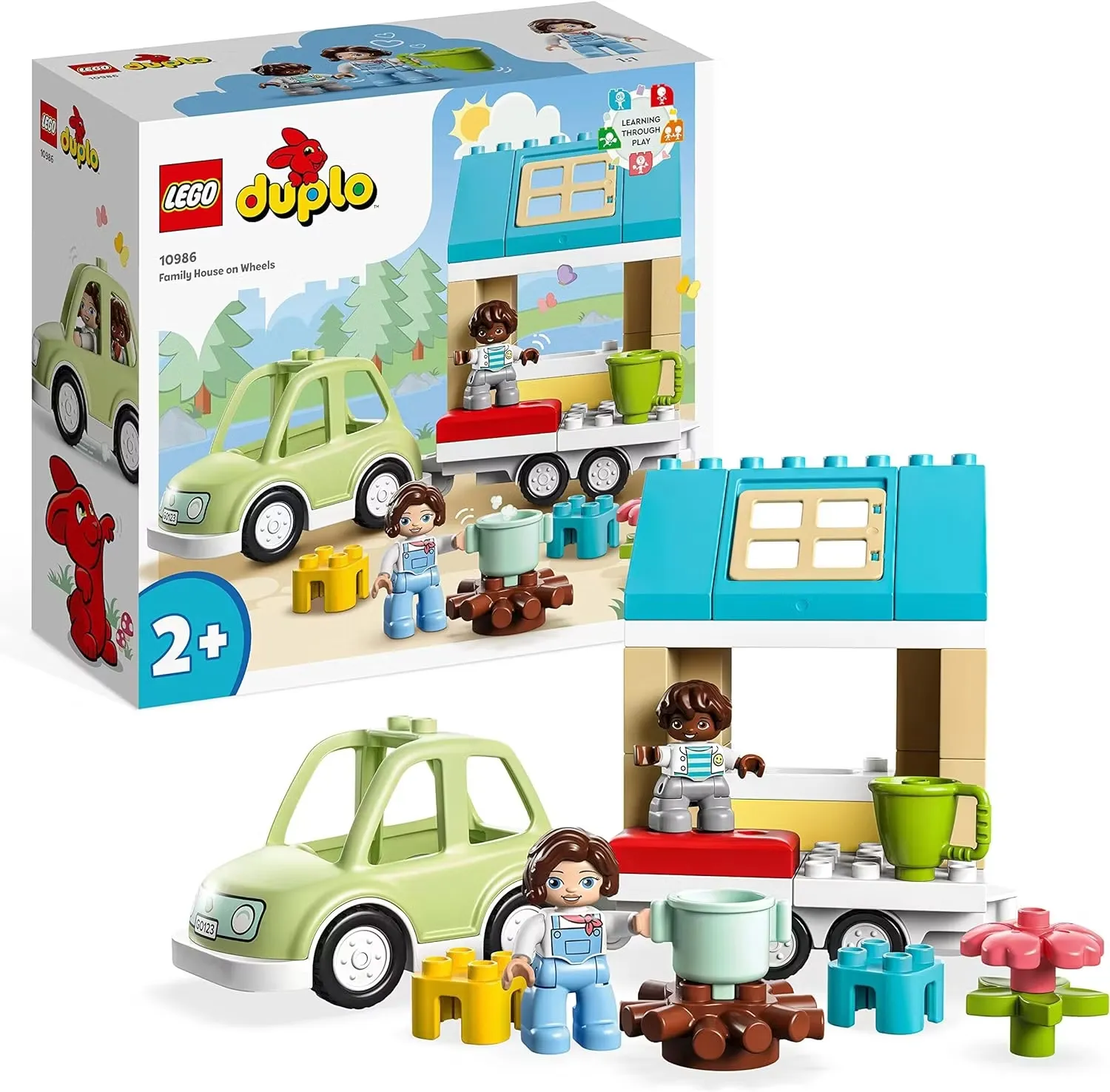 LEGO DUPLO Town 10986 Familjehus På Hjul