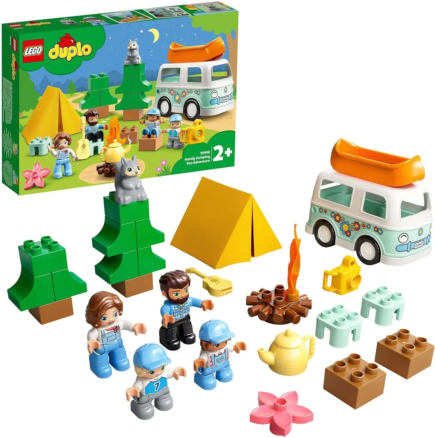 LEGO DUPLO Town Familjeäventyr Med Husbil 10946
