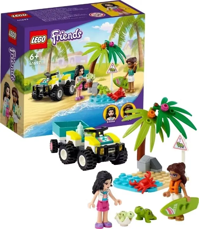 LEGO Friends 41697 Fordon för sköldpaddsräddning