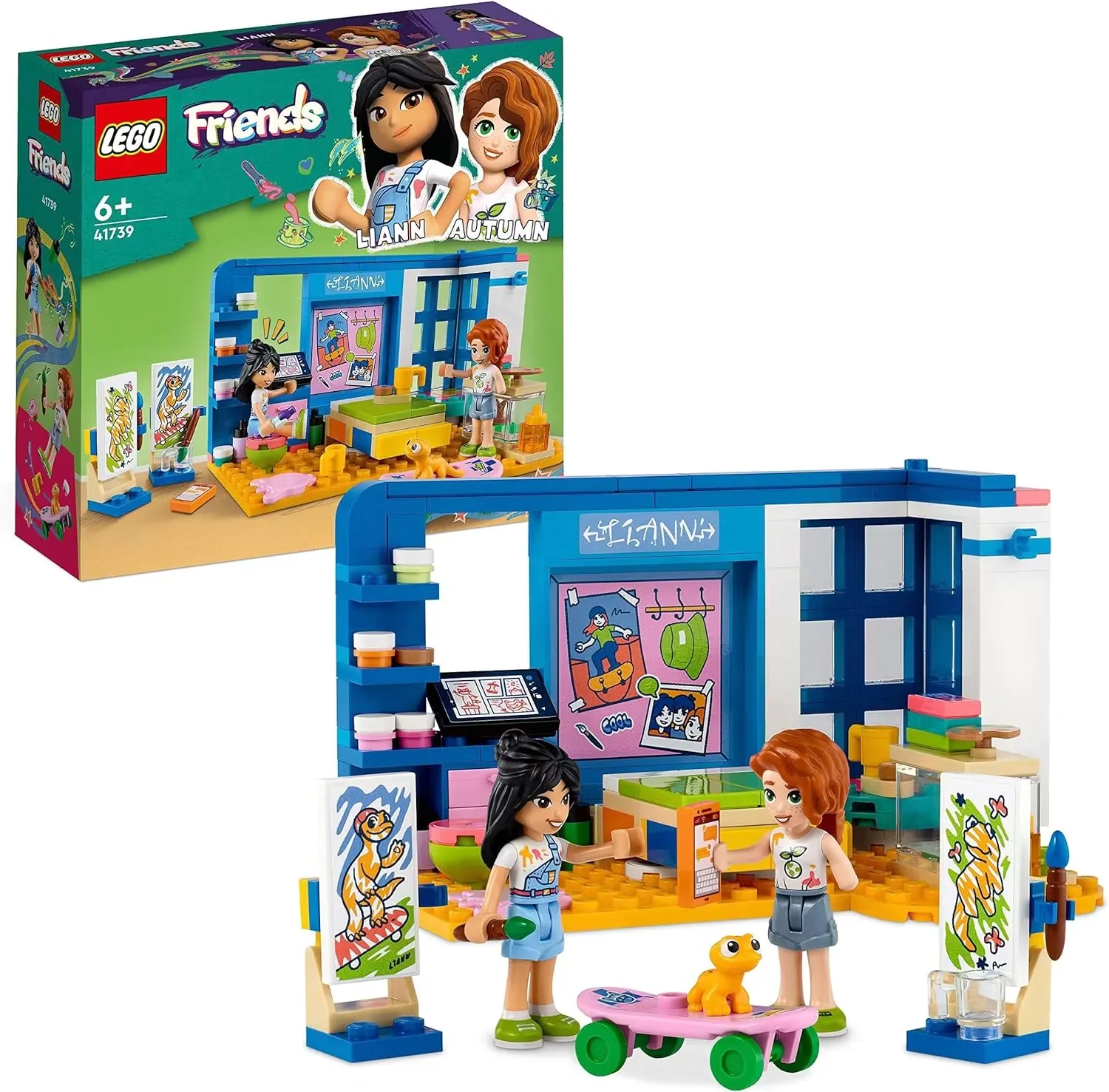 LEGO Friends 41739 Lianns rum