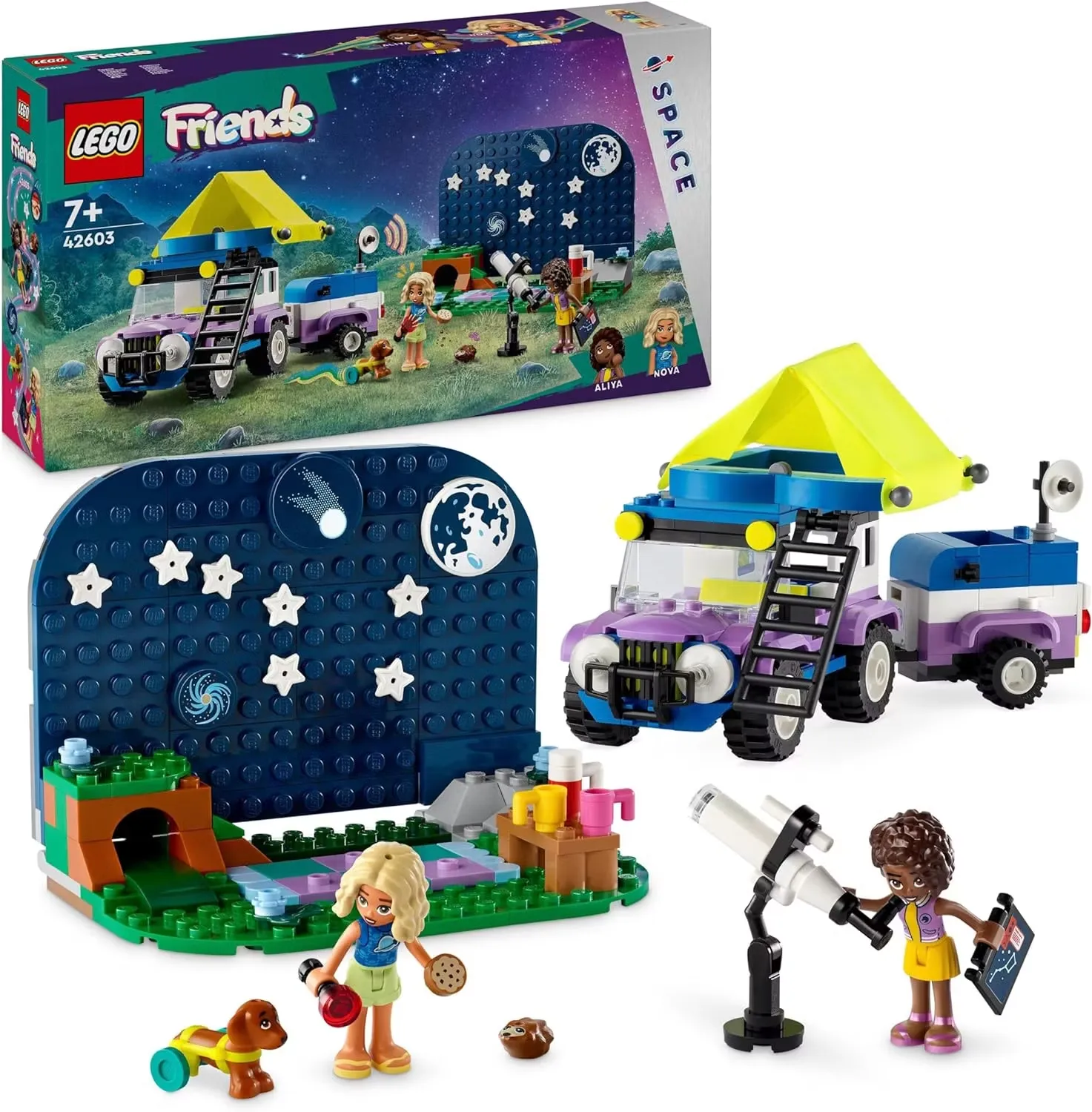 LEGO Friends 42603 Campingbil för stjärnskådning