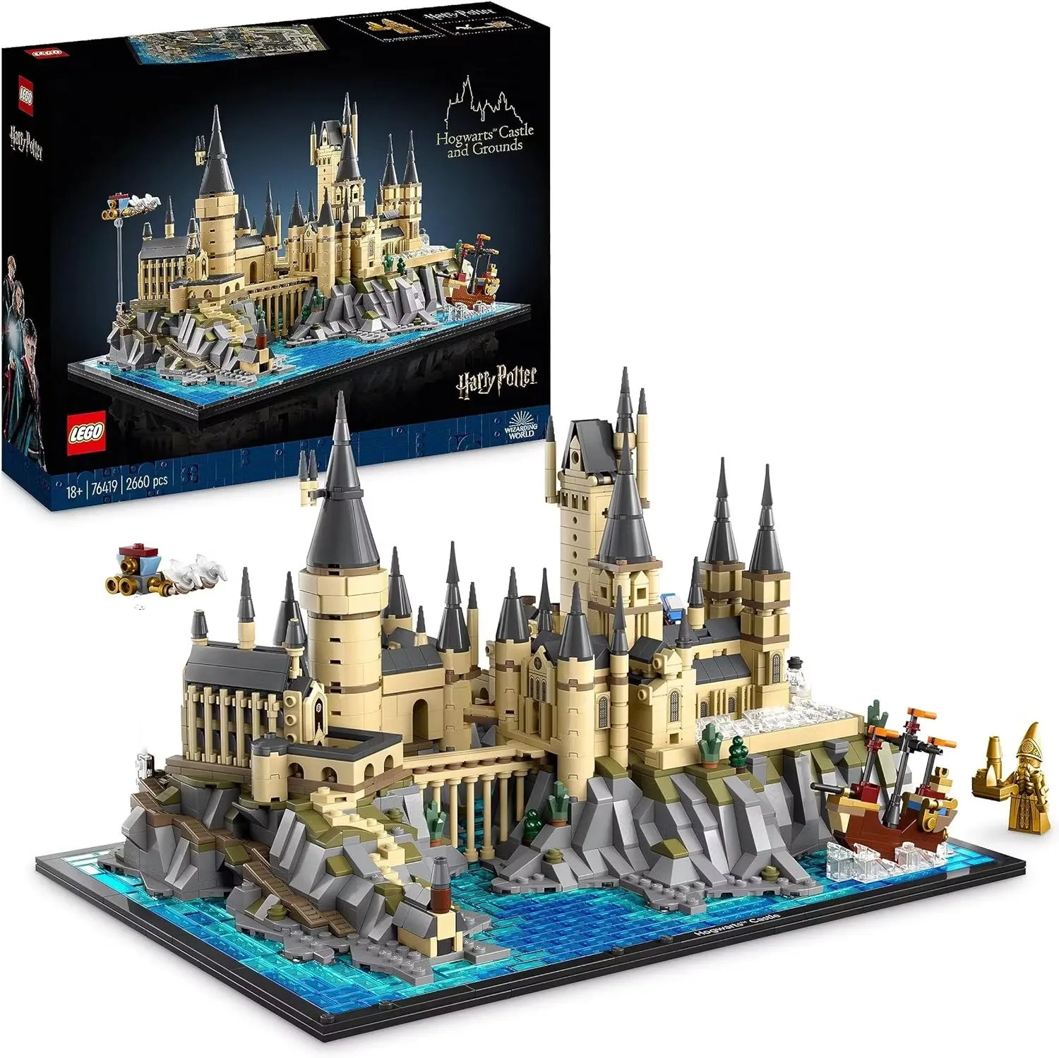 LEGO Harry Potter 76419 Hogwarts slott och område