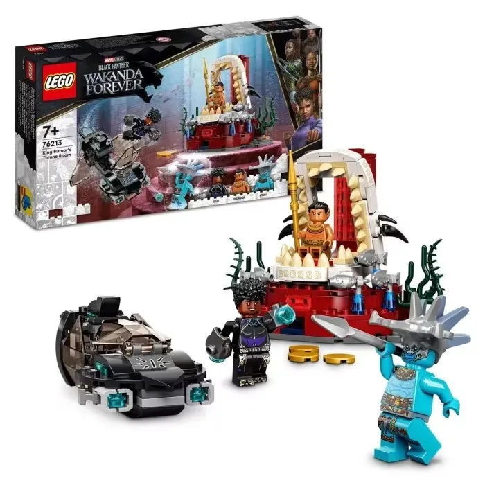 LEGO Marvel 76213 Kung Namors tronrum