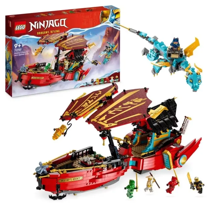 LEGO Ninjago 71797 Ödets gåva – kamp mot klockan