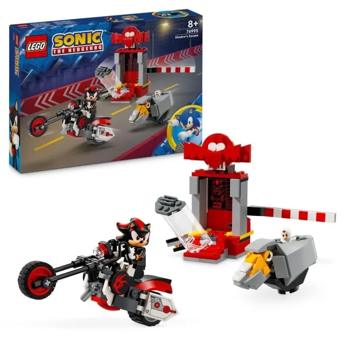 LEGO Sonic 76995 Shadow the Hedgehogs flykt