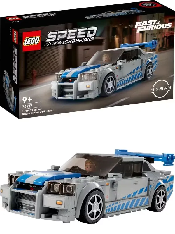 LEGO Speed Champions 76917 2 Fast 2 Furious Nissan Skyline GT-R