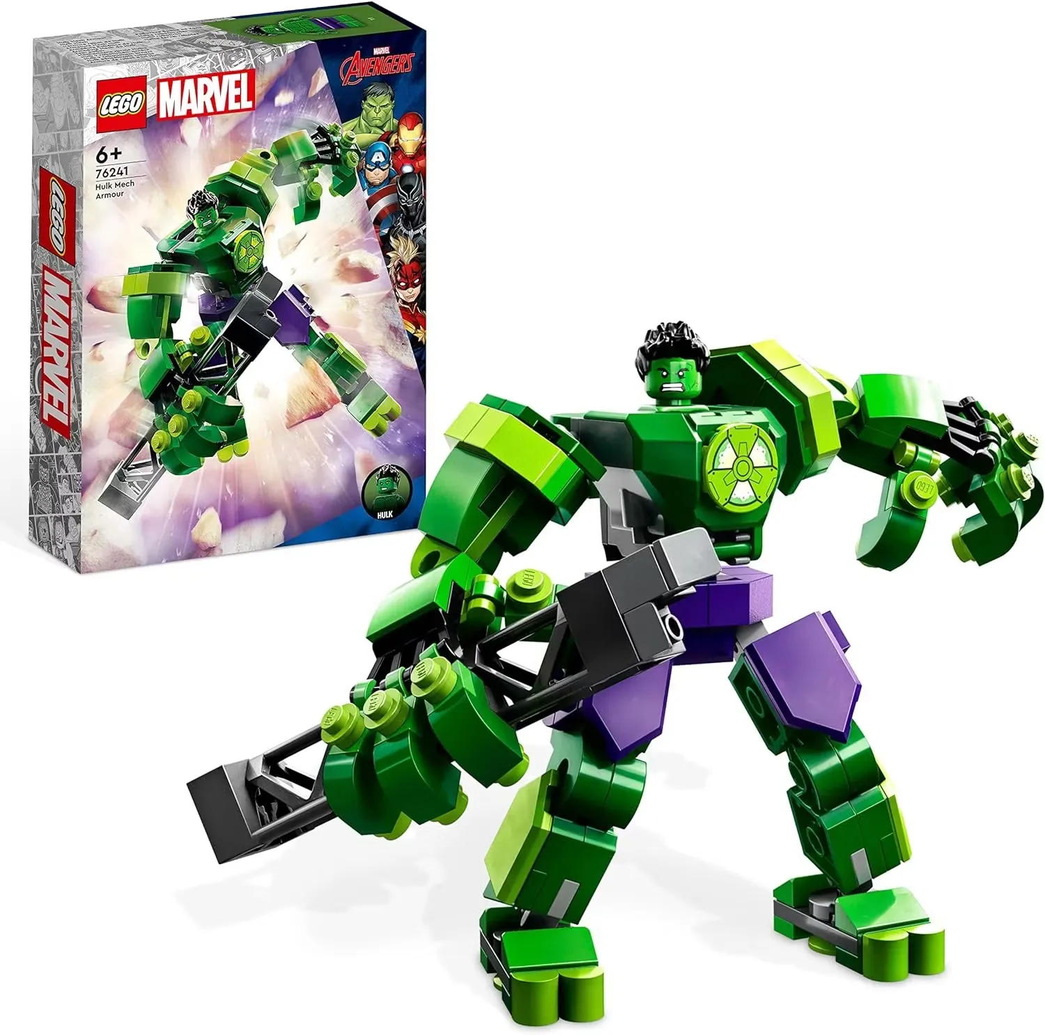 LEGO Super Heroes 76241 Hulk i robotrustning