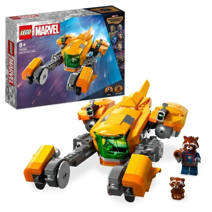 LEGO Super Heroes 76254 Marvel Baby Rockets skepp
