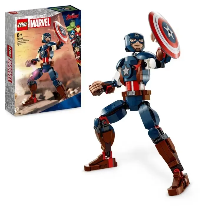 LEGO Super Heroes 76258 Marvel Captain America byggfigur