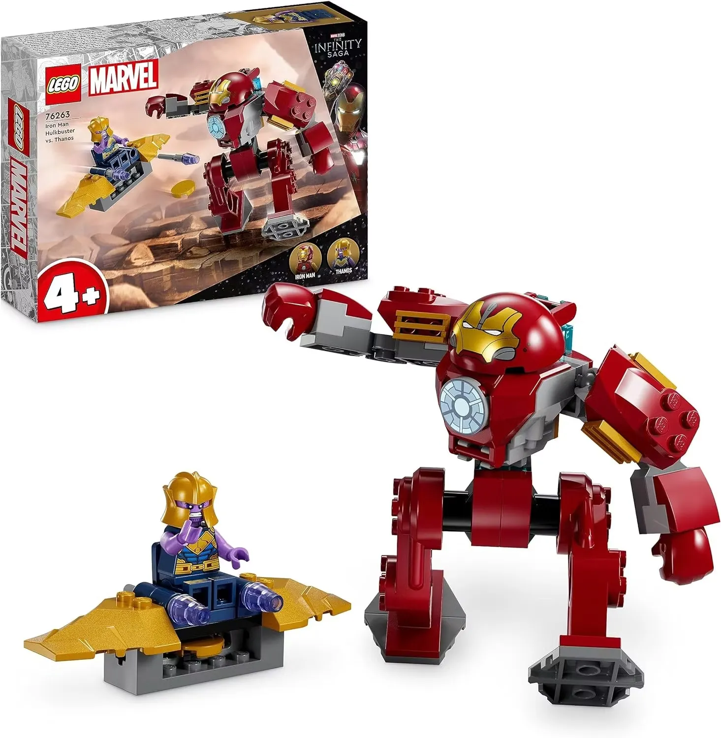 LEGO Super Heroes Marvel 76263 Iron Man Hulkbuster mot Thanos