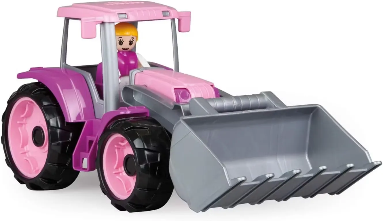 Lena Sandleksak Rosa Traktor 35 cm