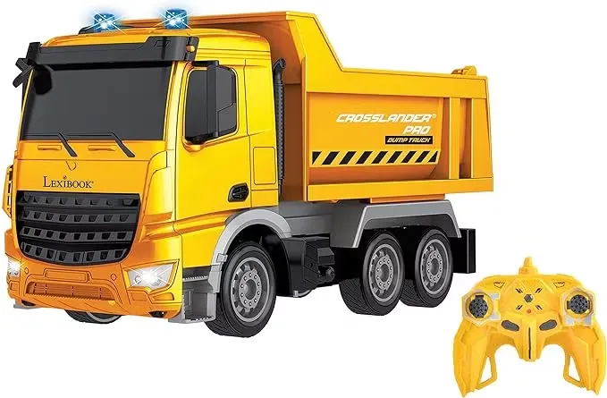 En glad kund provar sin radiostyrda för barn och blir sugen på att unna sig en egen.