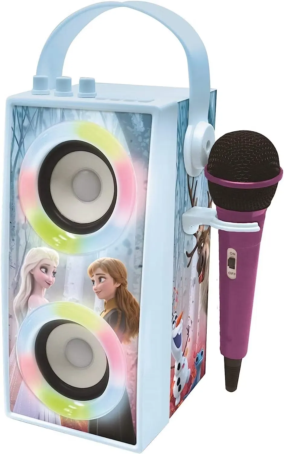 Lexibook Disney Frozen Bärbar Bluetooth-ljushögtalare med mikrofon