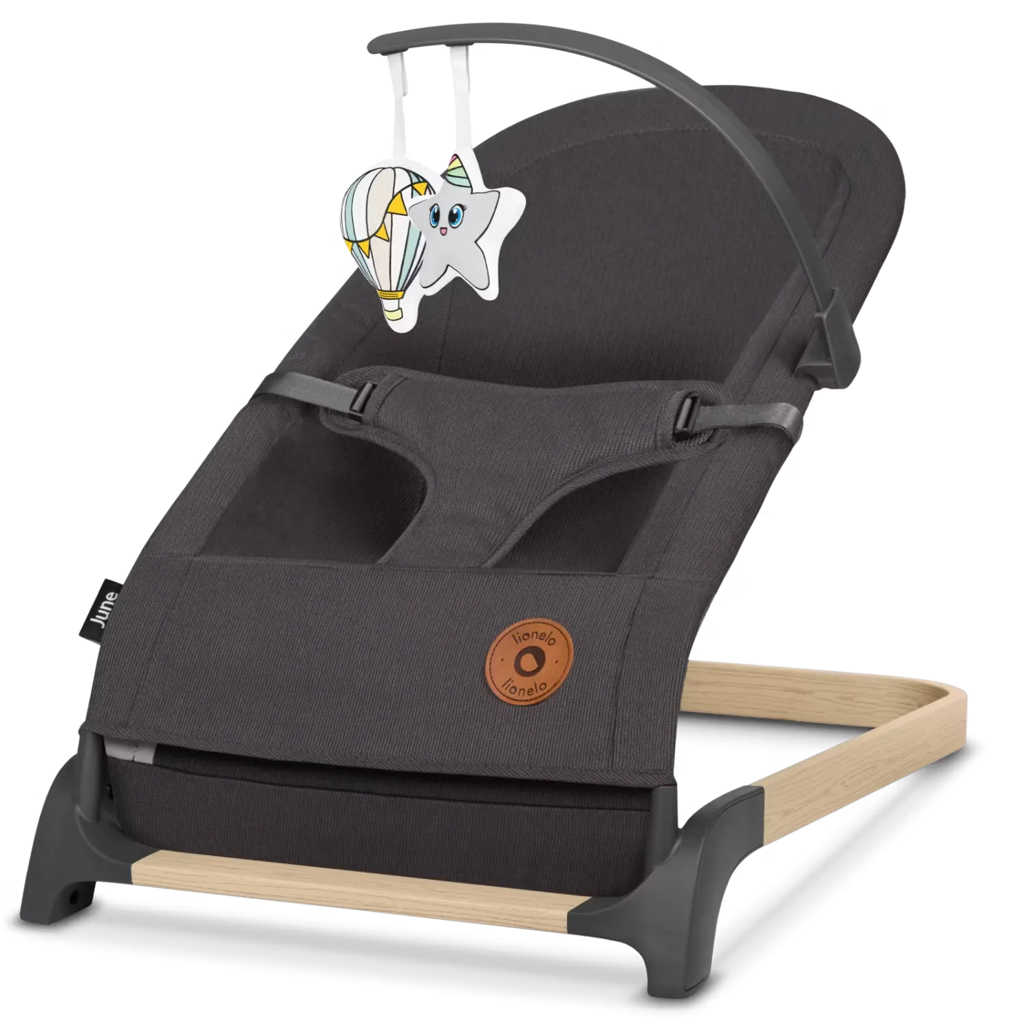 Lionelo June Air Babysitter Grey Stone
