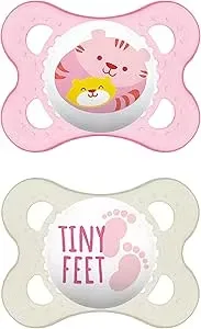 MAM Original Nappar 0-6 månader Rosa/Transparent