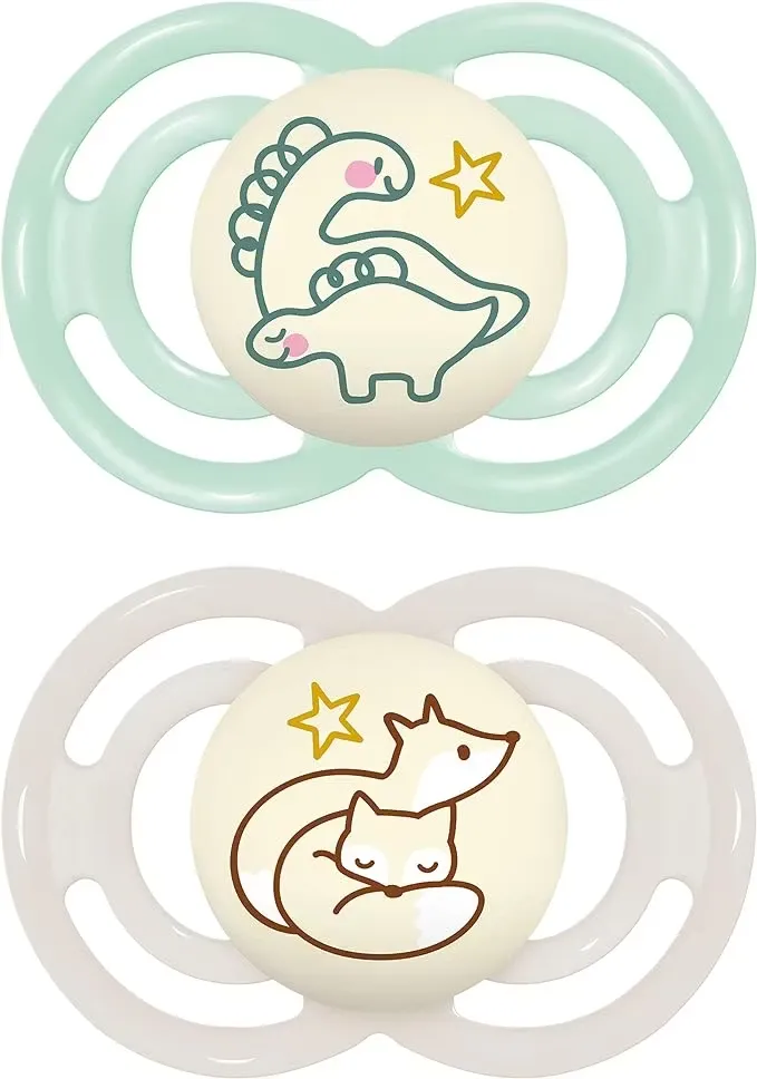 MAM Perfect Night Silikon Nappar 16-36 Månader