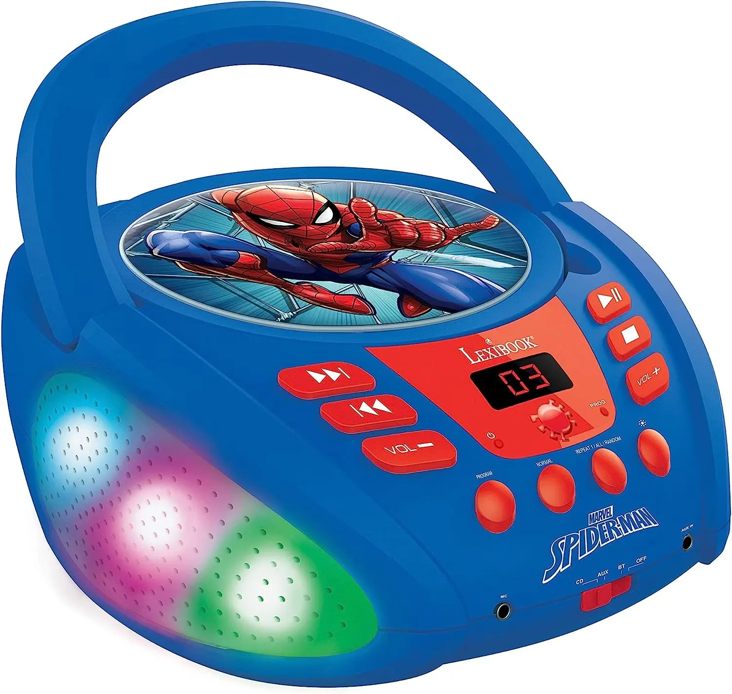 Marvel Spiderman  Bluetooth CD-spelare