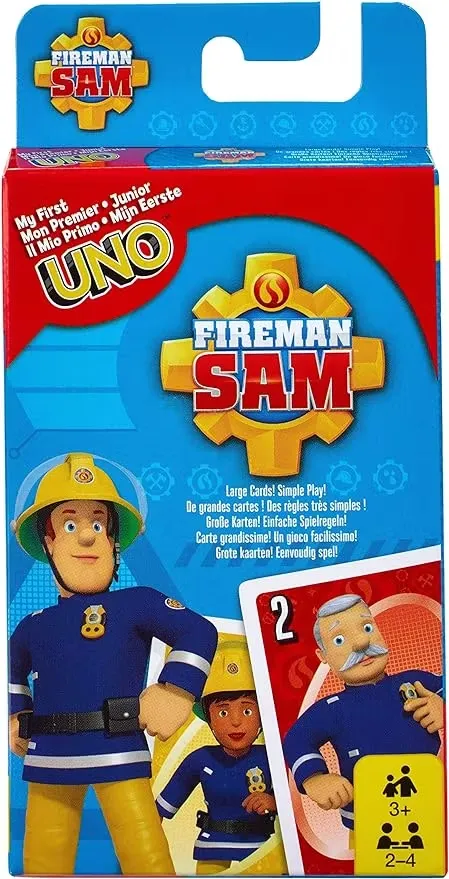 Mattel Games Uno Brandman Sam Kortspel