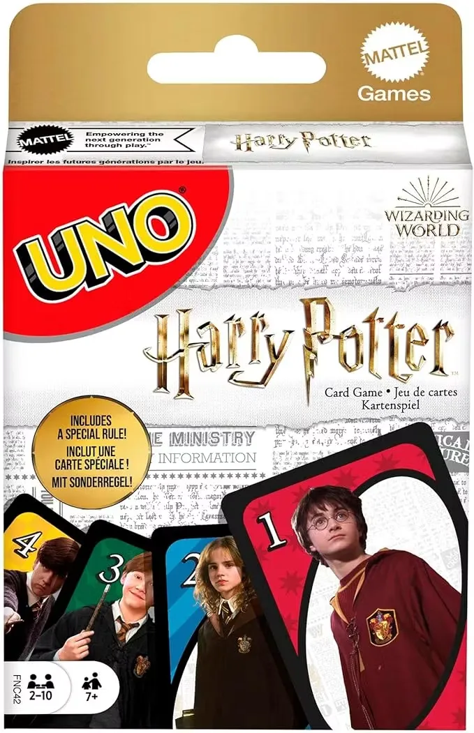Mattel Games Uno Harry Potter Kortspel