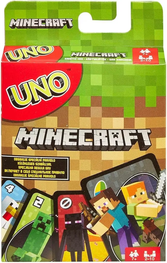 Mattel Games Uno Minecraft Kortspel
