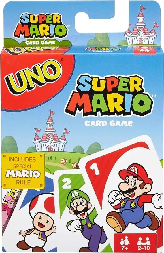 Mattel Games Uno Super Mario Kortspel