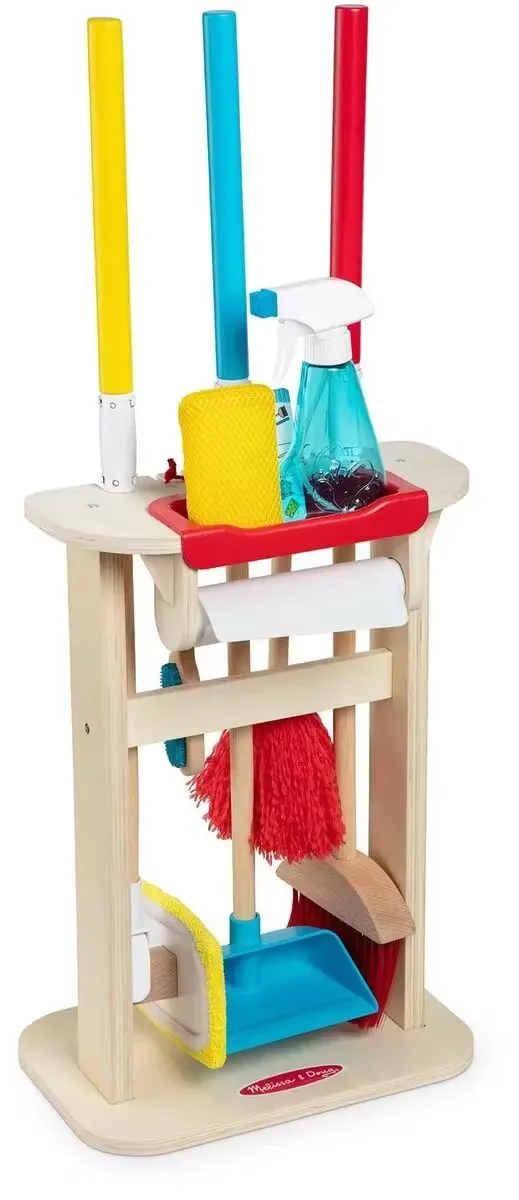 Melissa & Doug Deluxe Sparkle & Shine Städset 11 Delar