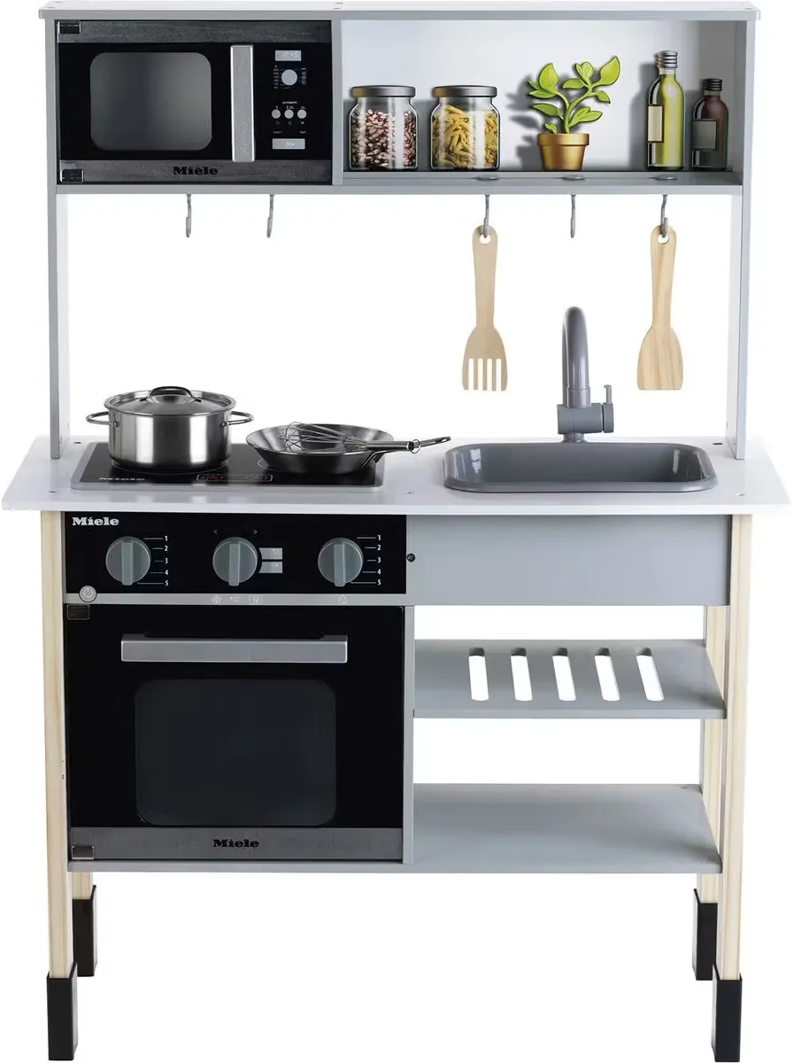 Miele Leksakskök Trä Vit