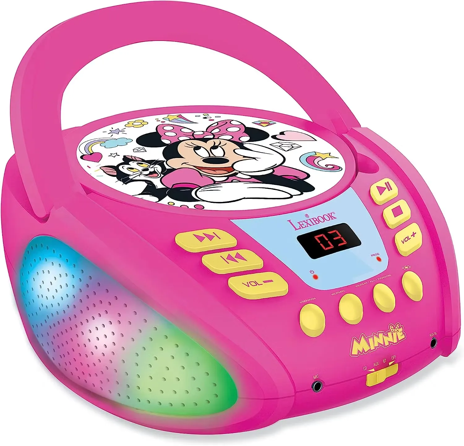 Mimmi Pigg Bluetooth CD-spelare Rosa