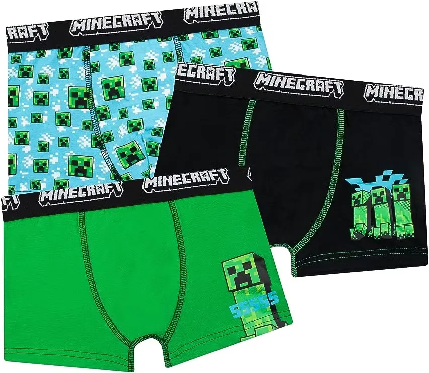 Minecraft 3-pack Kalsonger