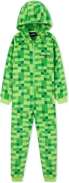 Minecraft Onesie Grön