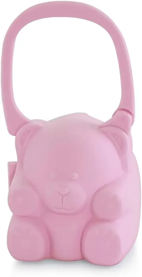 Miniland Napphållare Med Handtag Björn Rosa