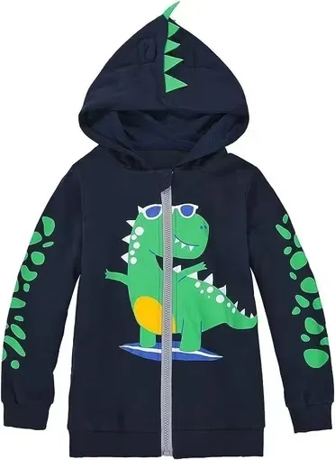 Mixidon Huvtröja Dinosaurie Svart