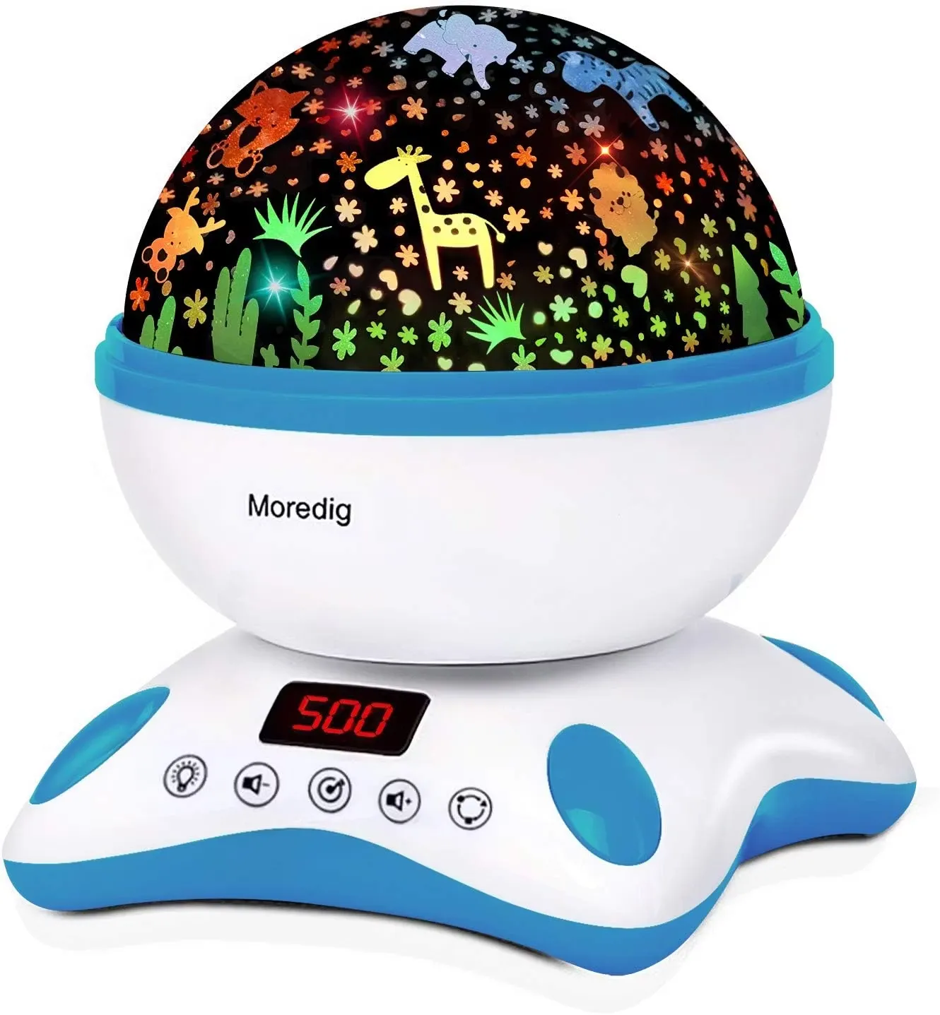 Moredig Nattlampa Barnrum Projektor