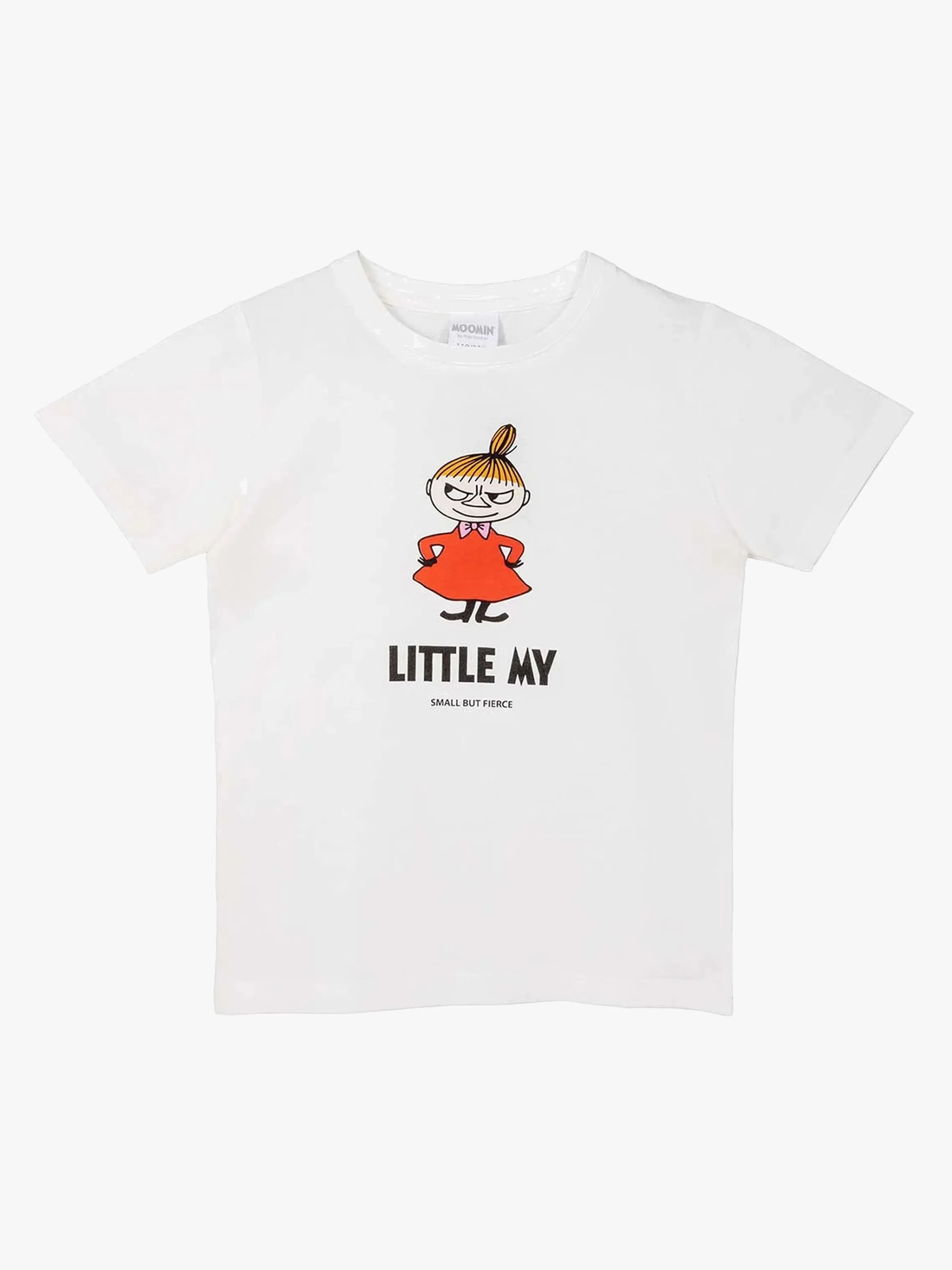 Mumin Karaktär Lilla My T-shirt, Vit, 86-92