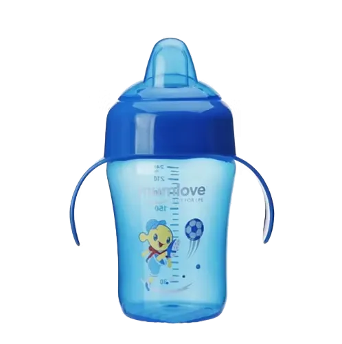 Mumlove Pipmugg 240ml, Blå