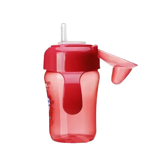 Mumlove Pipmugg 240ml Röd