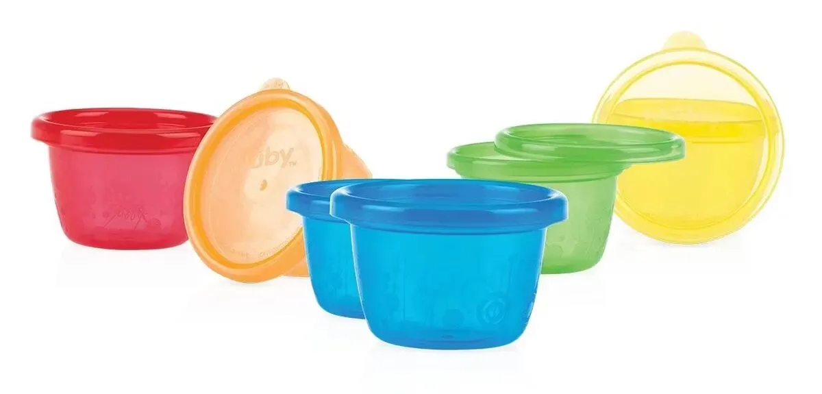 Nûby Skål 120 ml 6-pack