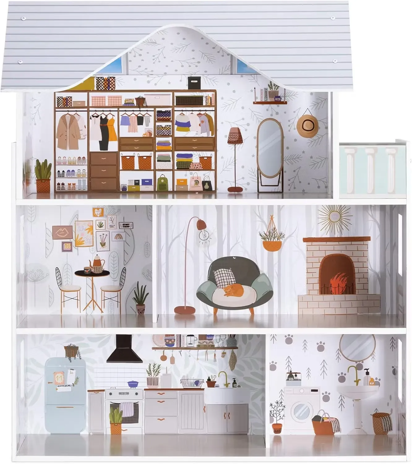 Navaris Dockhus Trä