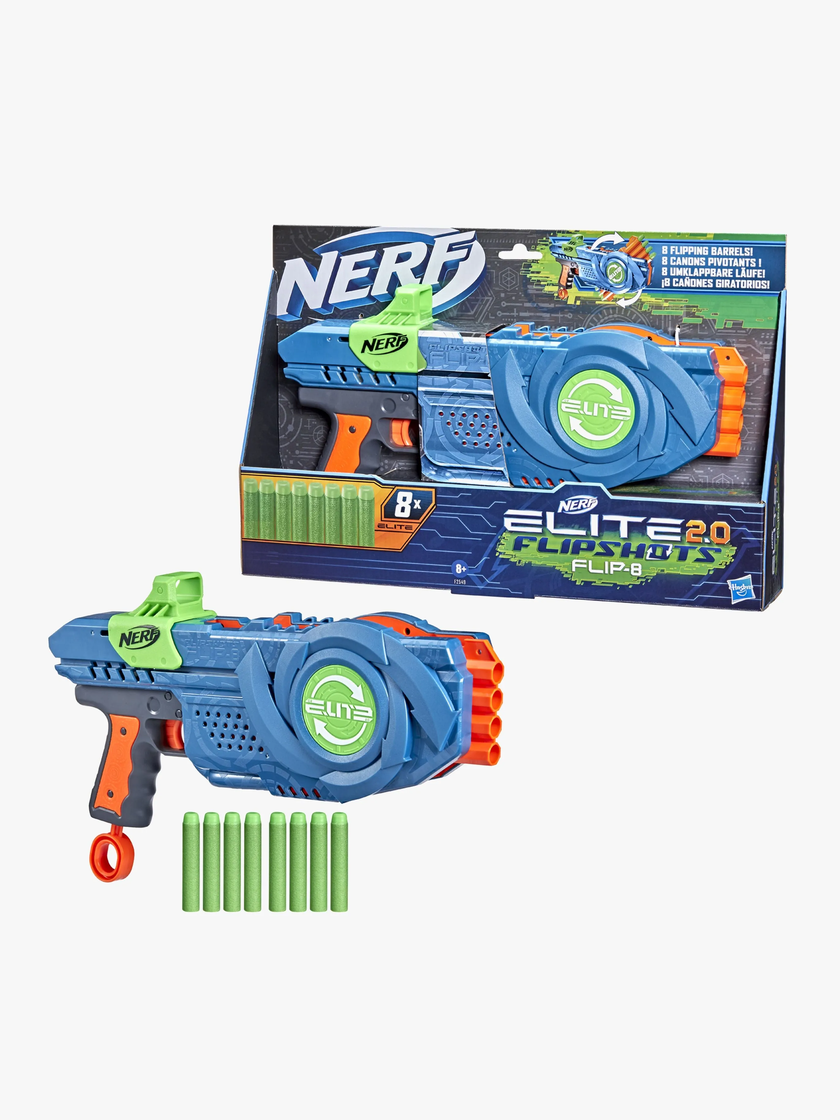 NERF Elite 2.0 Flipshots Flip-8