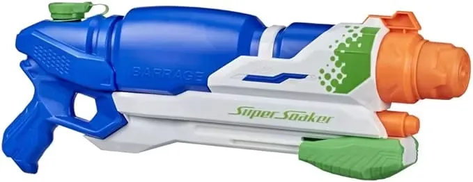 Nerf SuperSoaker Barrage vattenpistol med tre lägen