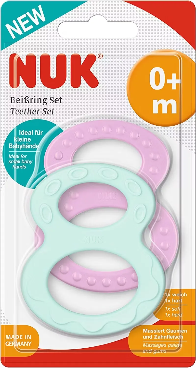 NUK Bitringar 2-Pack